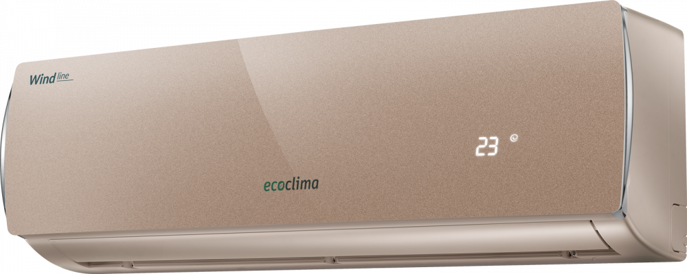 Сплит-система настенная Ecoclima ECW/I-09QCB + EC/I-09QC, золотистый