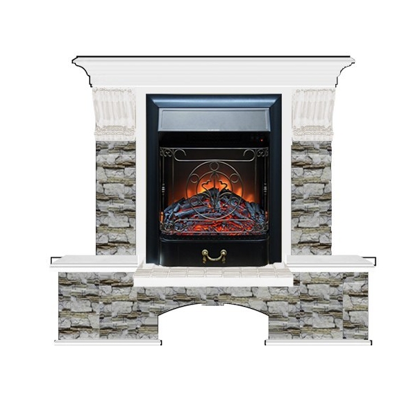 Каминокомплект Glenrich Бостон К Алтай (Magestic)