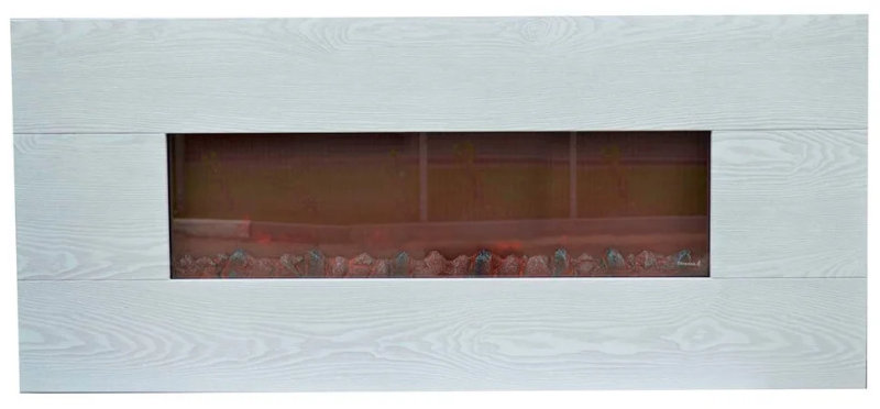 Каминокомплект Glenrich Genius 100 беленый дуб