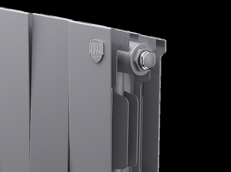 Радиатор Royal Thermo PianoForte 200 /Silver Satin - 20 секц.