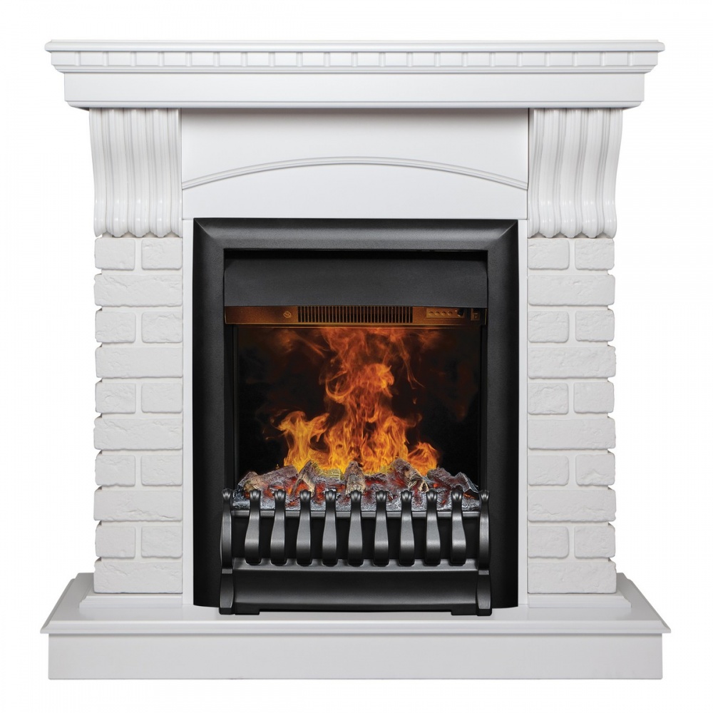 Электрокамин RealFlame  Jazz WT с очагом 3D Oregan