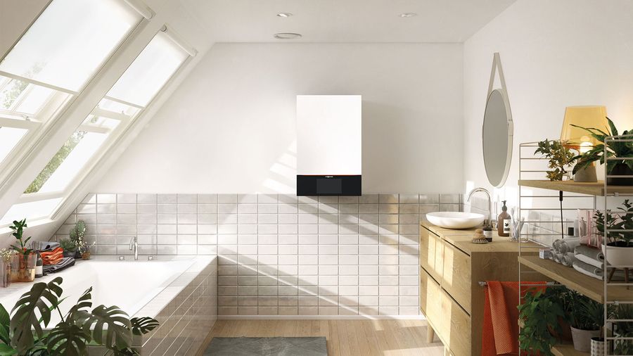 Настенный газовый котел 32 кВт Viessmann Vitodens 200-W 32 кВт двухконтурный (Z019344)