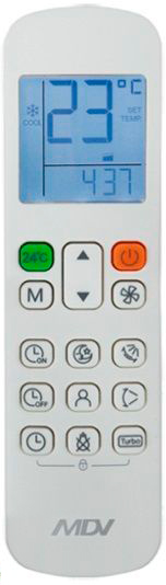 Кассетная сплит система MDV MDCA3-18HRDN1/MDOU-18HDN1