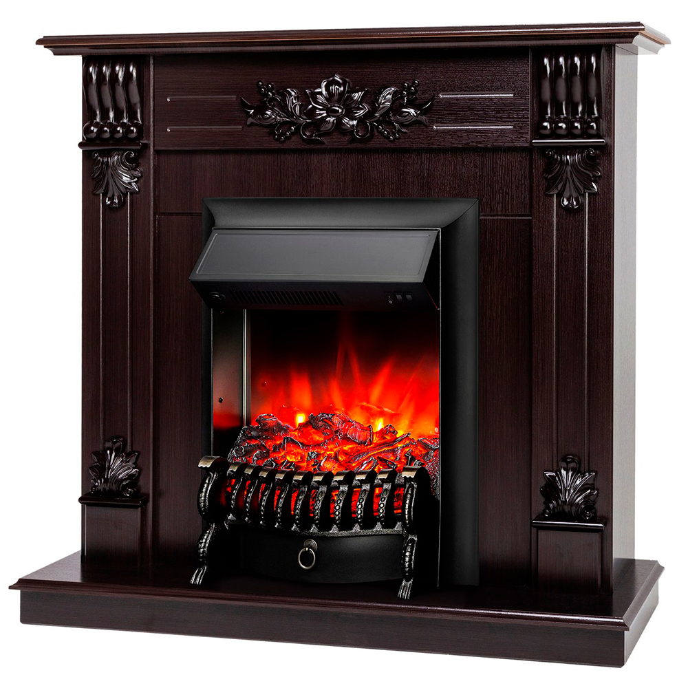 Электрокамин RealFlame  Ottawa DN с очагом Fobos Lux Black
