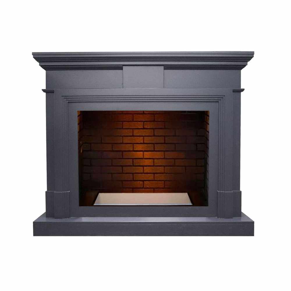 Каминокомплект Dimplex Coventry - Серый графит / Кирпич с очагом Cassette 600 NH