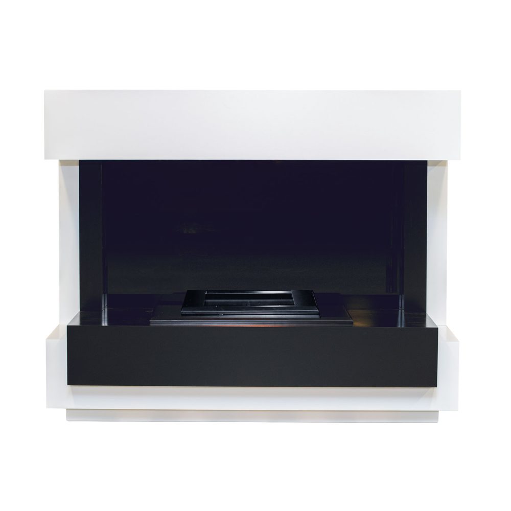 Каминокомплект Dimplex Cube - Белый с черным с очагом Cassette 600 NH