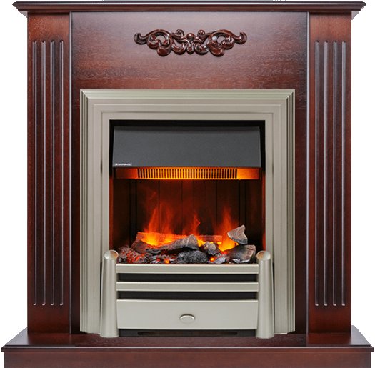 Каминокомплект Dimplex Lumsden - Махагон коричневый антик с очагом Chesford
