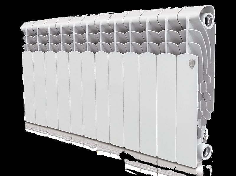 Радиатор алюминиевый Royal Thermo Revolution 350 - 12 секц.