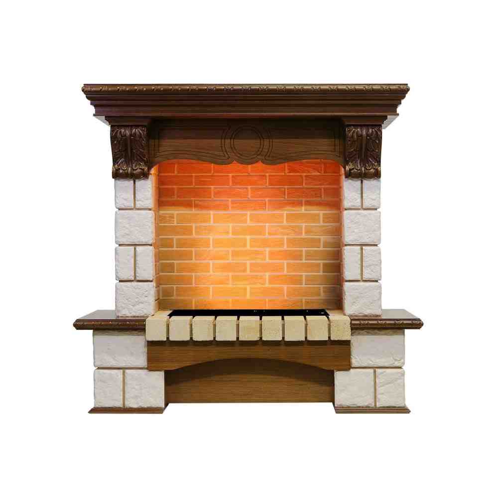 Каминокомплект Dimplex Pierre Luxe - Дуб / Шампань (Высота 1035мм) с очагом Cassette 600 NH