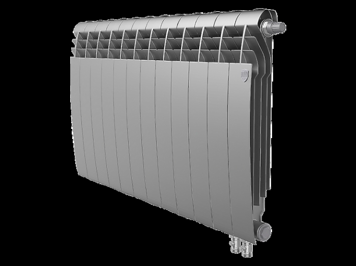 Радиатор Royal Thermo BiLiner 500 /Silver Satin VDR - 12 секц.