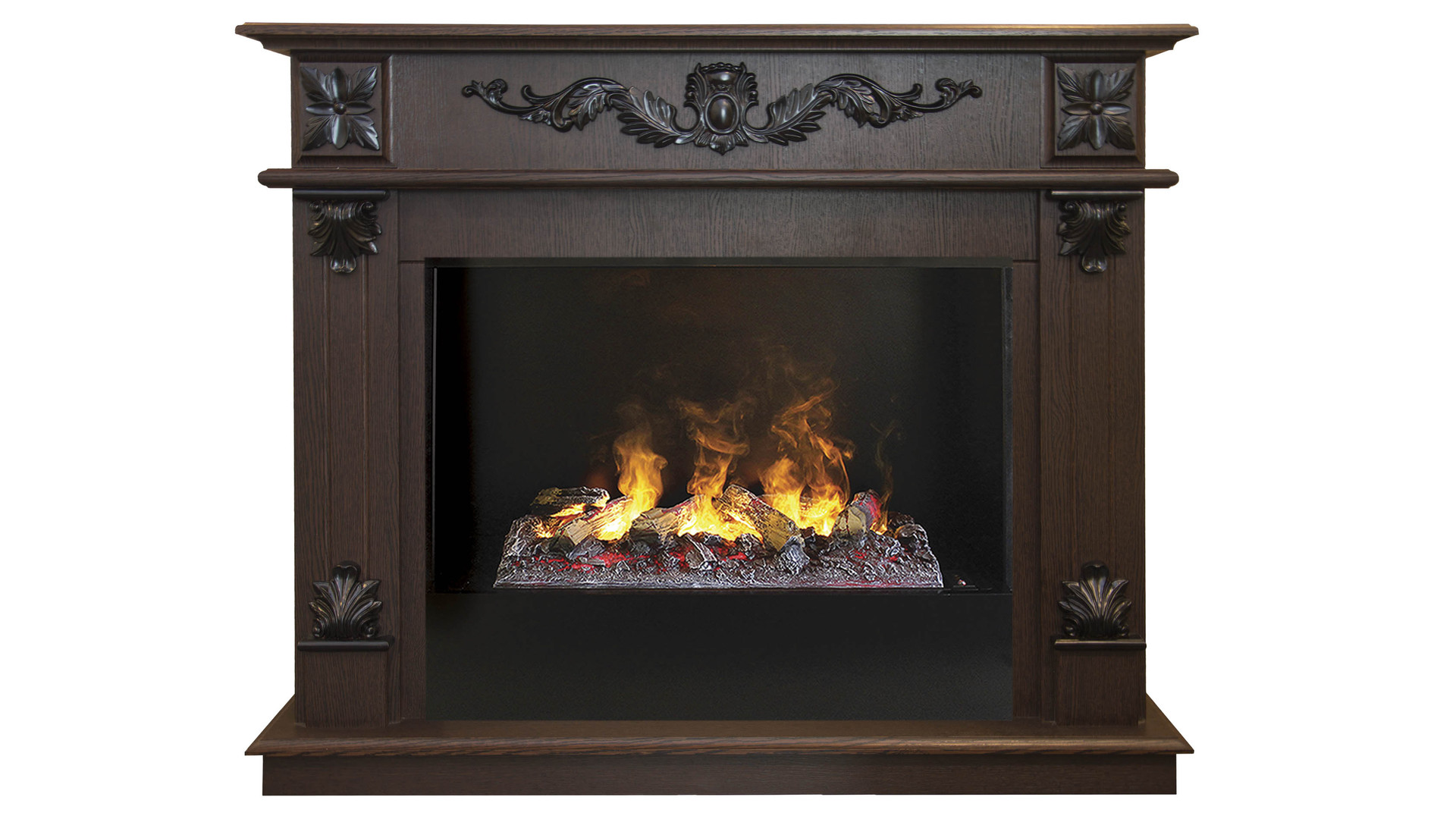 Электрокамин RealFlame  Philadelphia 25,5/26 DN с очагом 3D Cassette 630 + Black вставка