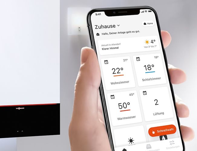 Настенный газовый котел 32 кВт Viessmann Vitodens 200-W 32 кВт двухконтурный (Z019344)