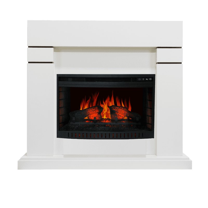 Каминокомплект Royal Flame  Lindos - Белый с очагом Dioramic 26 LED FX