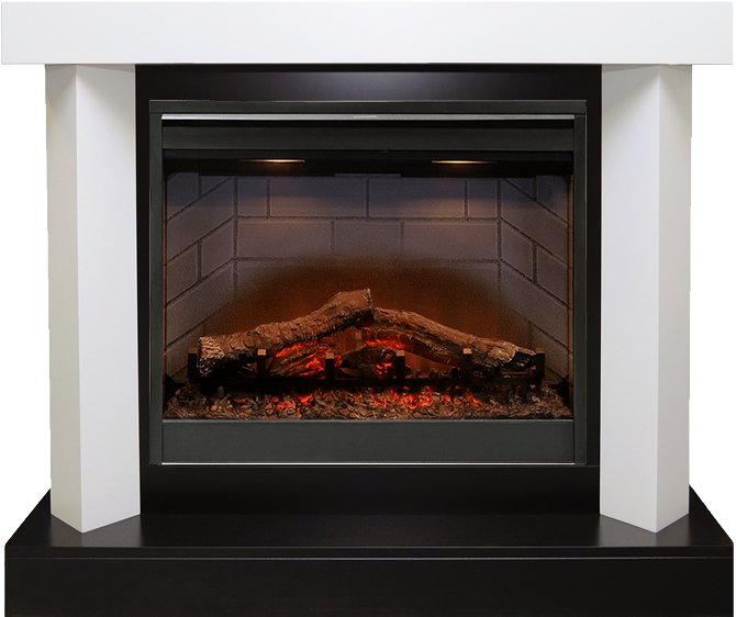 Каминокомплект Dimplex Vancouver - Фактурный белый с очагом Symphony 26'' DF2608-INT
