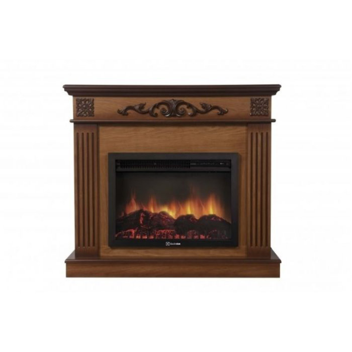 Каминокомплект Electrolux Noce 26/30 с очагом EFP/P-2620RLS шпон орех