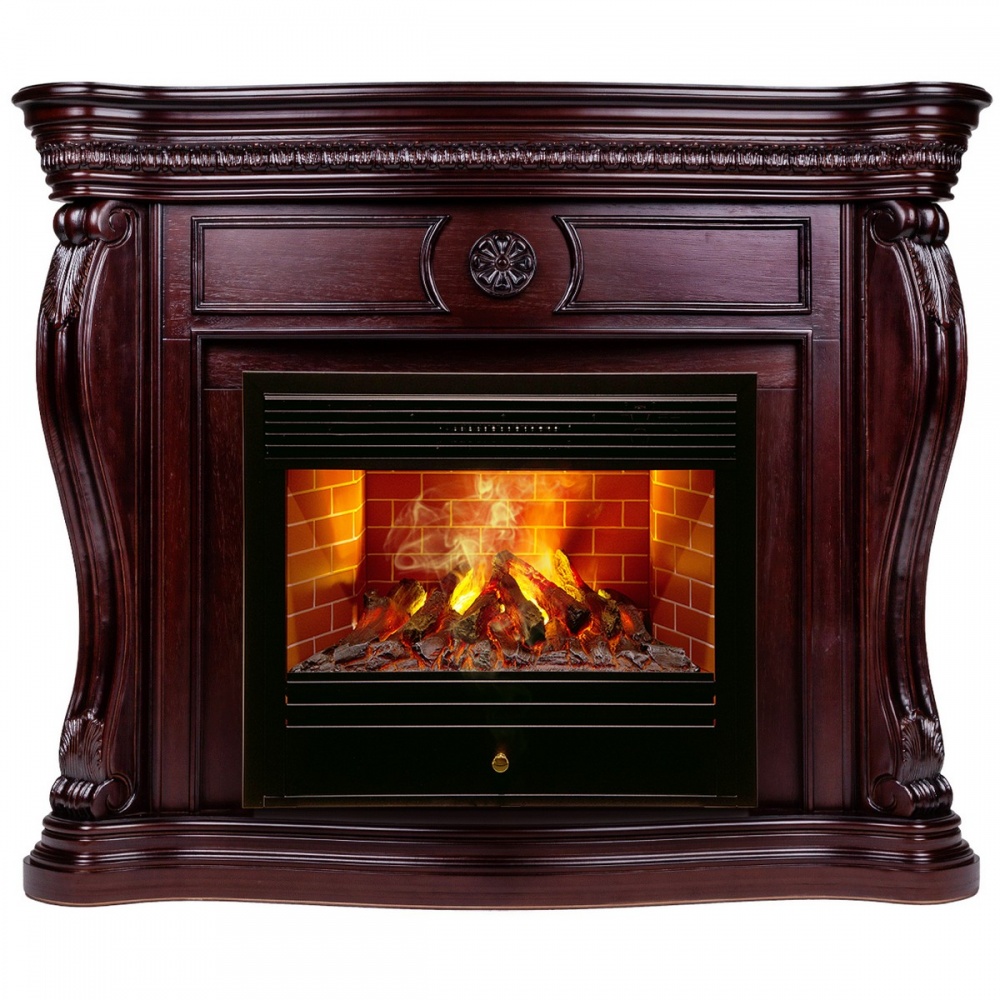 Электрокамин RealFlame  Barcelona 33 AO с очагом 3D Novara