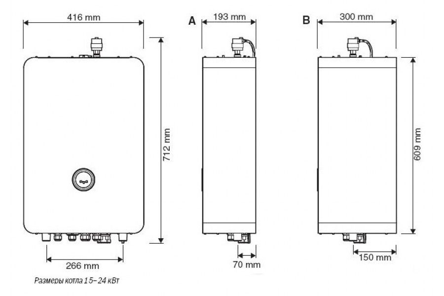 Электрический котел Bosch Tronic Heat 3500 24 RU