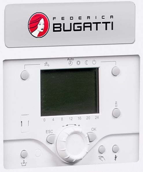 Настенный газовый котел 100 кВт Federica Bugatti 99 Cond B VARME