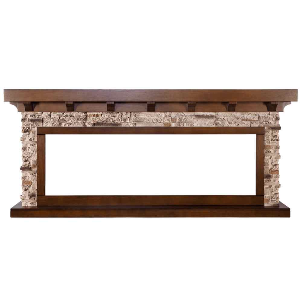 Каминокомплект Royal Flame  Chalet 60 - Темный дуб с очагом Vision 60 LED