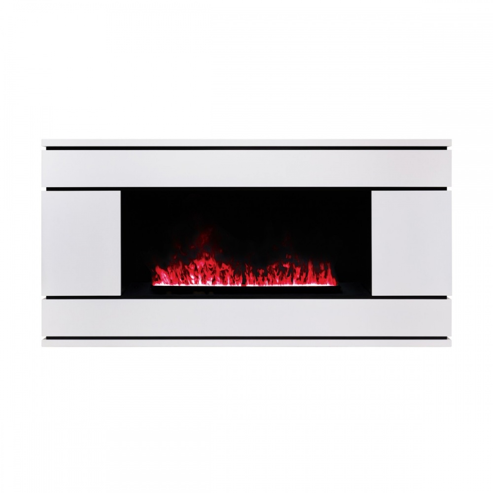 Электрокамин RealFlame  Vega CST1000 WT с очагом 3D Cassette 1000 LED RGB