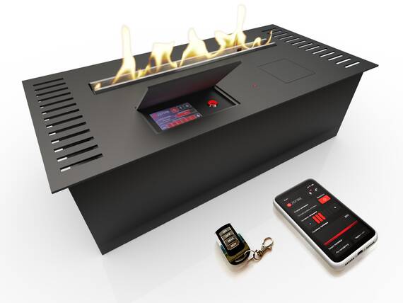 Автоматический биокамин ZeFire М 600 с ДУ