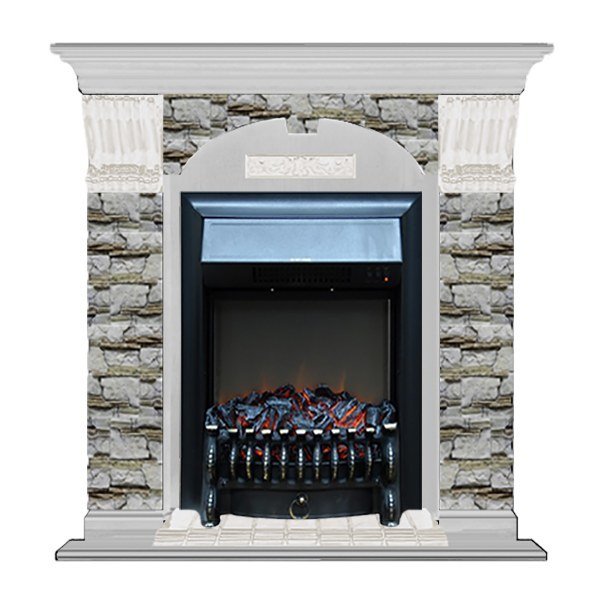 Каминокомплект Glenrich Арочный Алтай (Fobos)