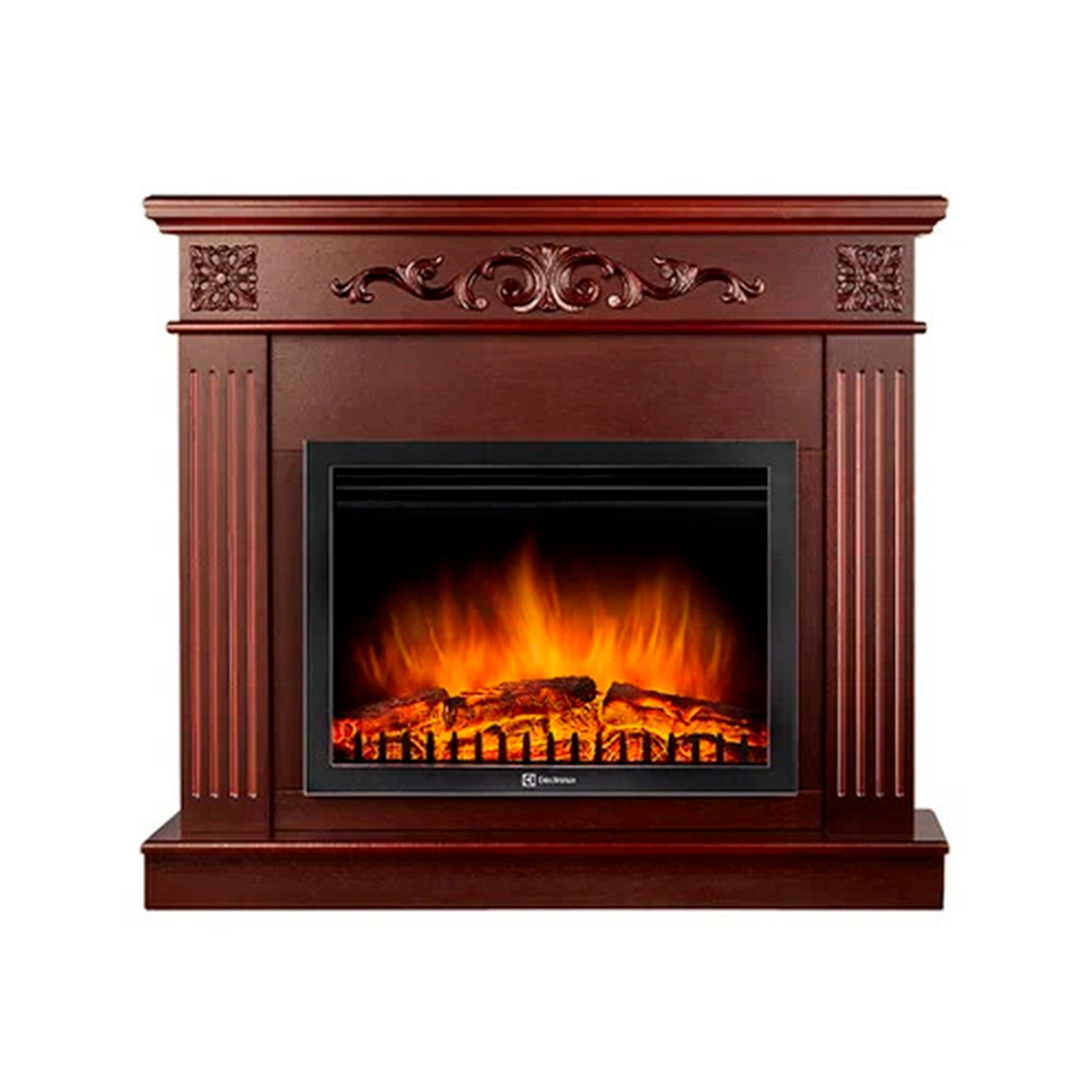 Каминокомплект Electrolux Noce 25 с очагом EFP/P-2520LS шпон темный дуб