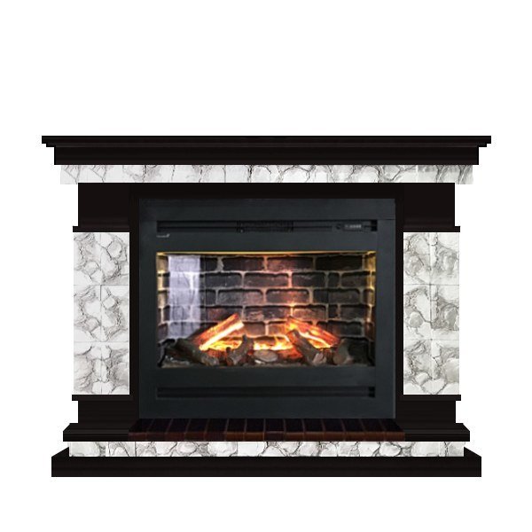 Каминокомплект Glenrich Лорд Rumba 3D венге