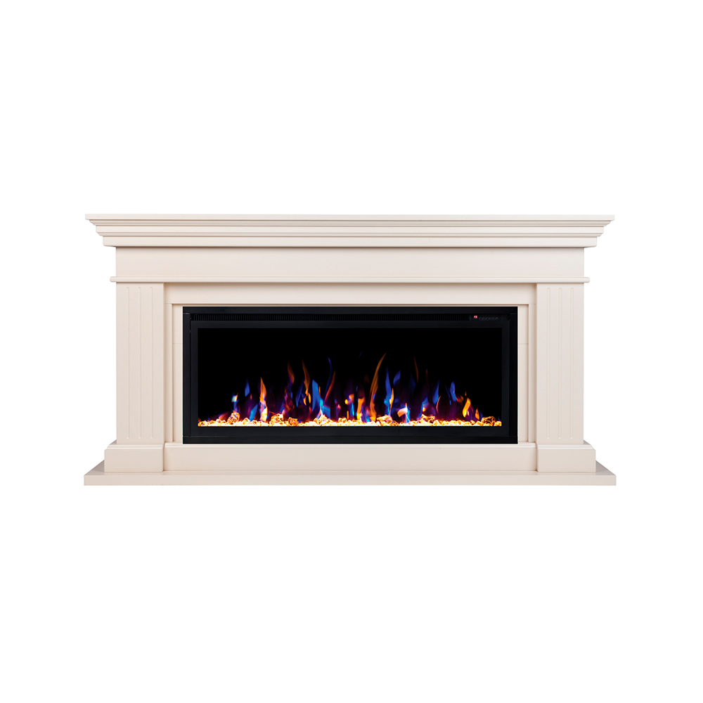 Электрокамин RealFlame  Ontario 42 WT с очагом Saphir 42