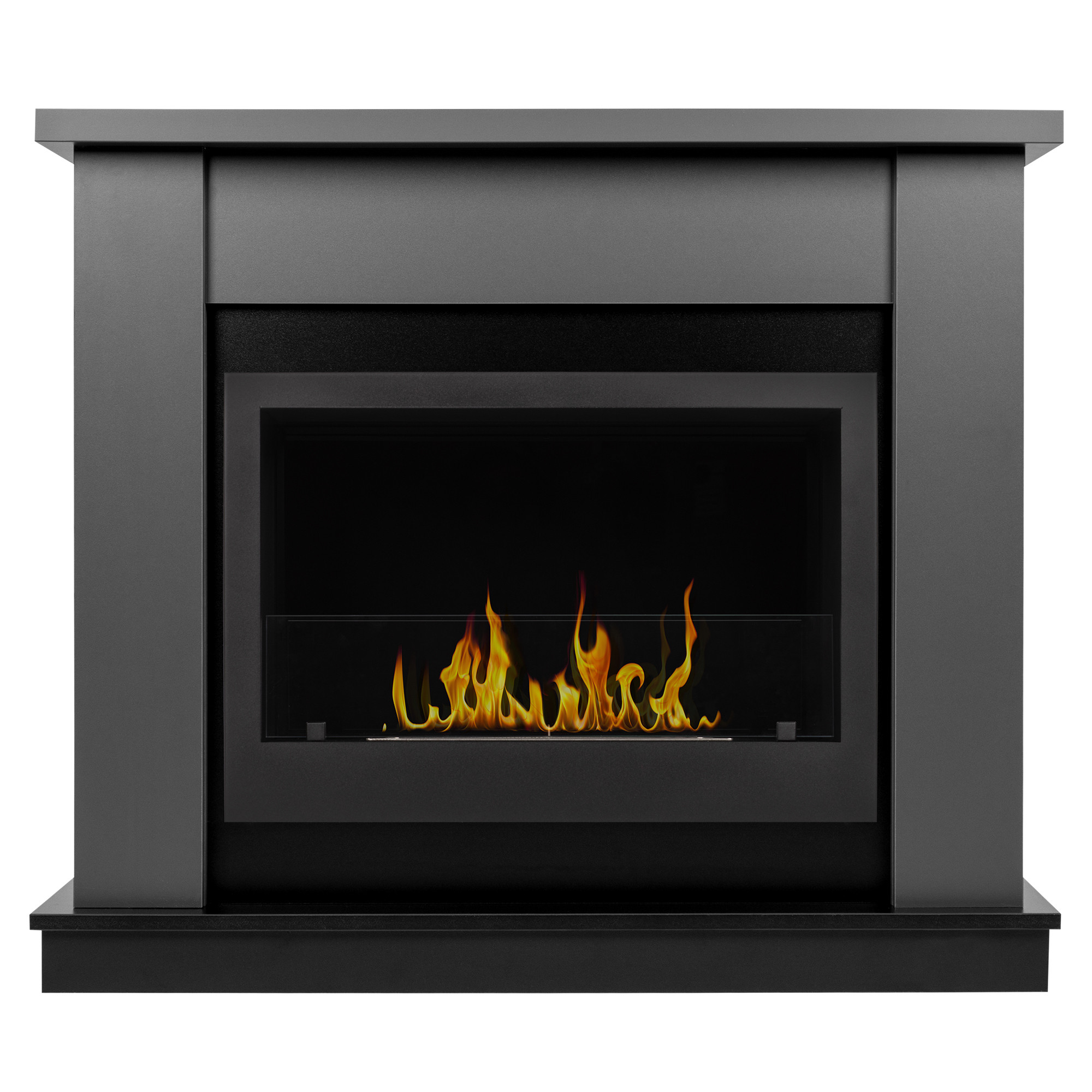 Каминокомплект:Биокамин Firelight BFP/P-3020+Canto Long графит, черный