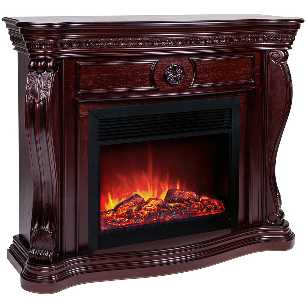 Электрокамин RealFlame  Barcelona 33 AO с очагом Moonblaze Deluxe Black