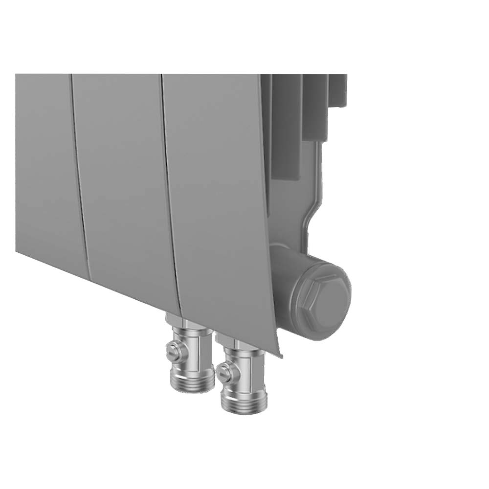 Радиатор Royal Thermo BiLiner 500 /Silver Satin VDR - 10 секц.