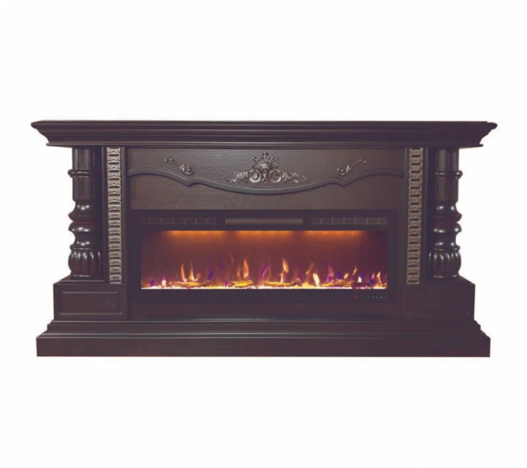 Каминокомплект Glenrich Консул Salsa 3D шоколад