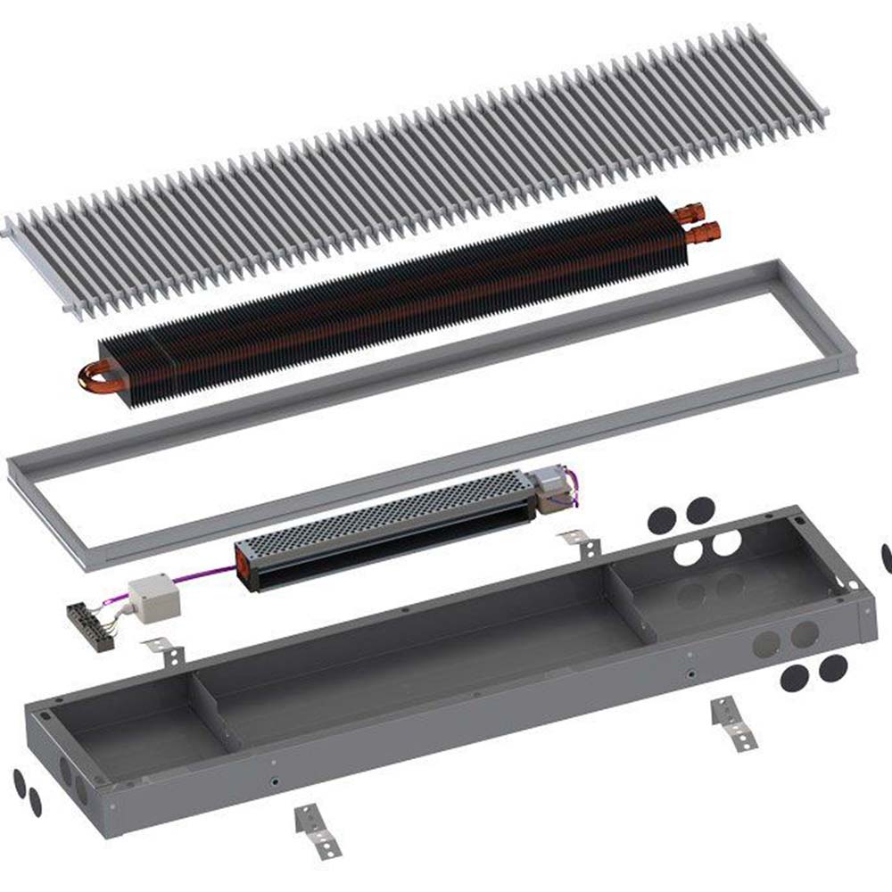 Внутрипольный конвектор iTermic ITTB.090.400.1900