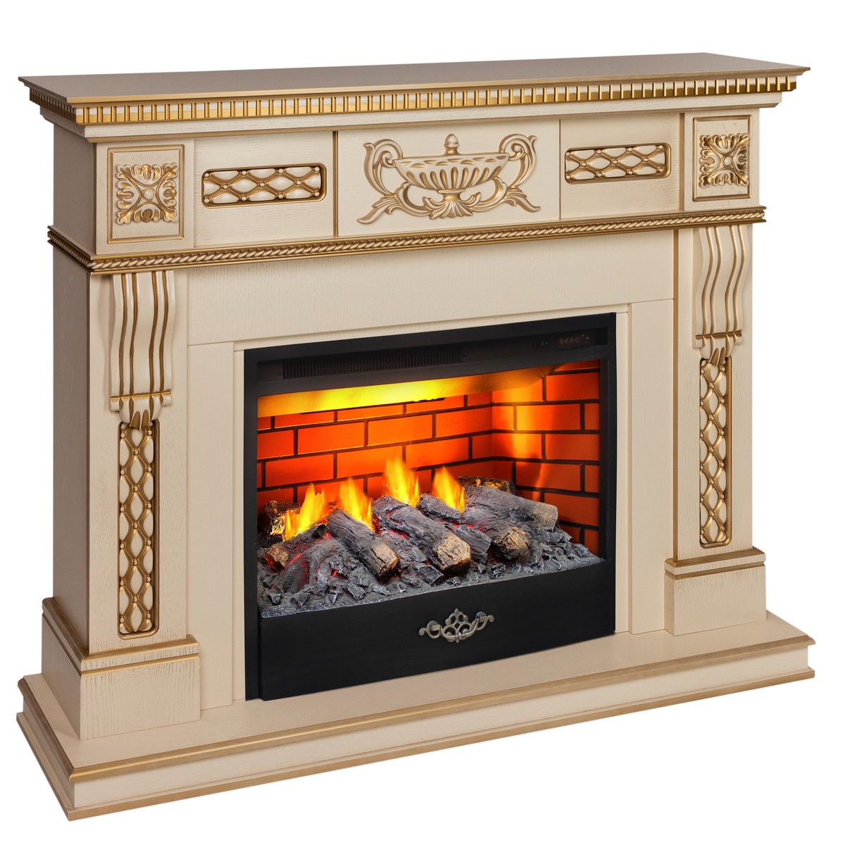 Электрокамин RealFlame  Corsica Lux 25,5/26 WT с очагом 3D Firestar 25,5