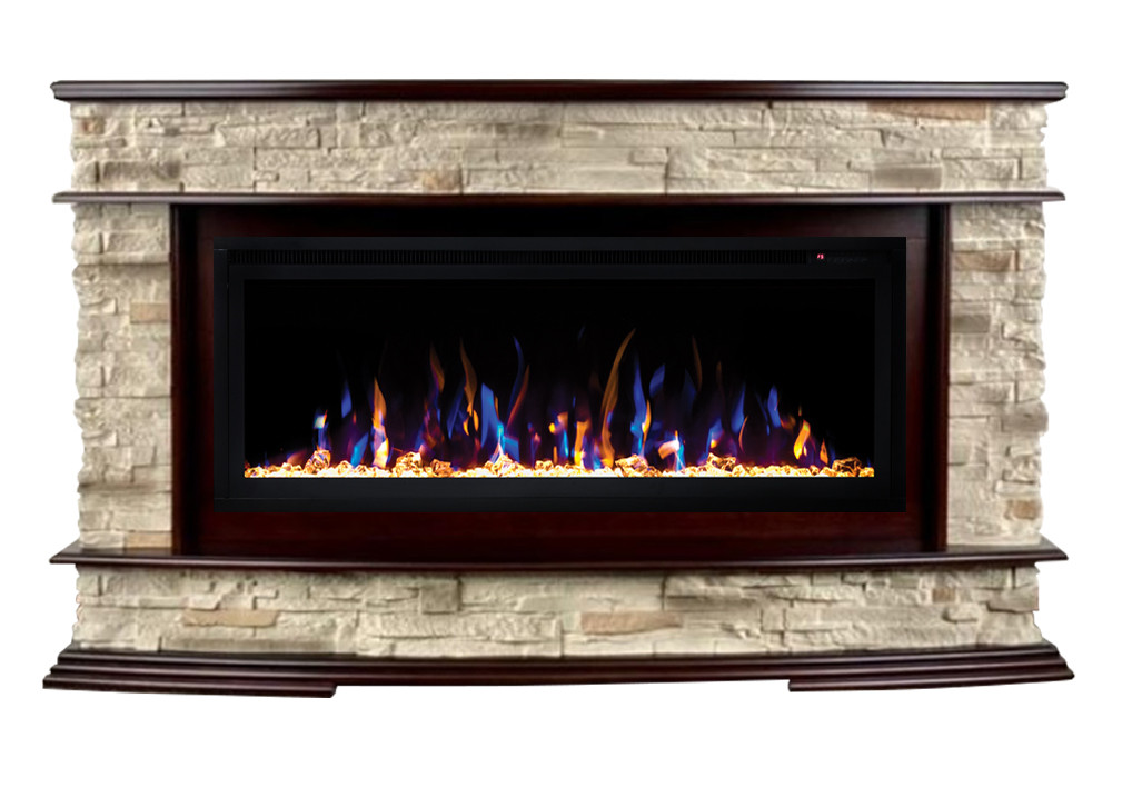 Электрокамин RealFlame  Frankfurt BV/42  AO с очагом Saphir 42