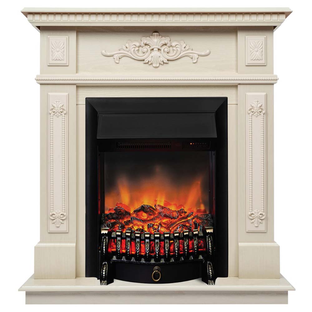 Электрокамин RealFlame  Lilian WT с Fobos Lux S Black