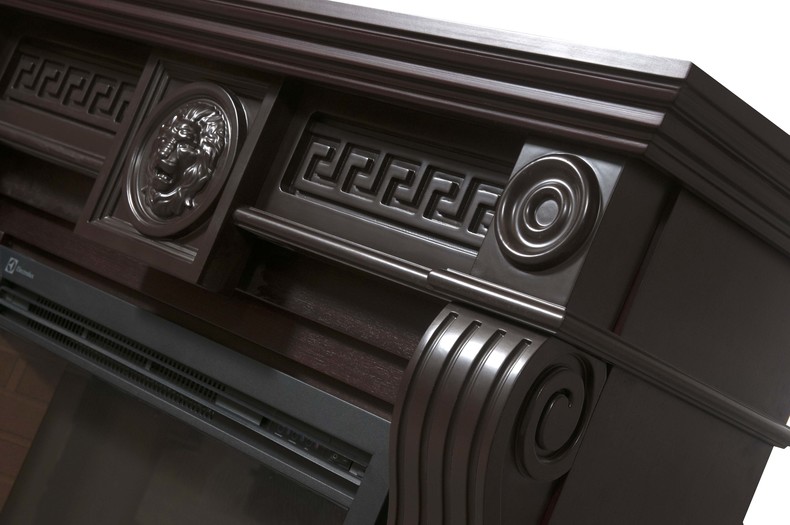 Каминокомплект Electrolux Vittoriano 26/30 с очагом EFP/P-2620RLS темный дуб