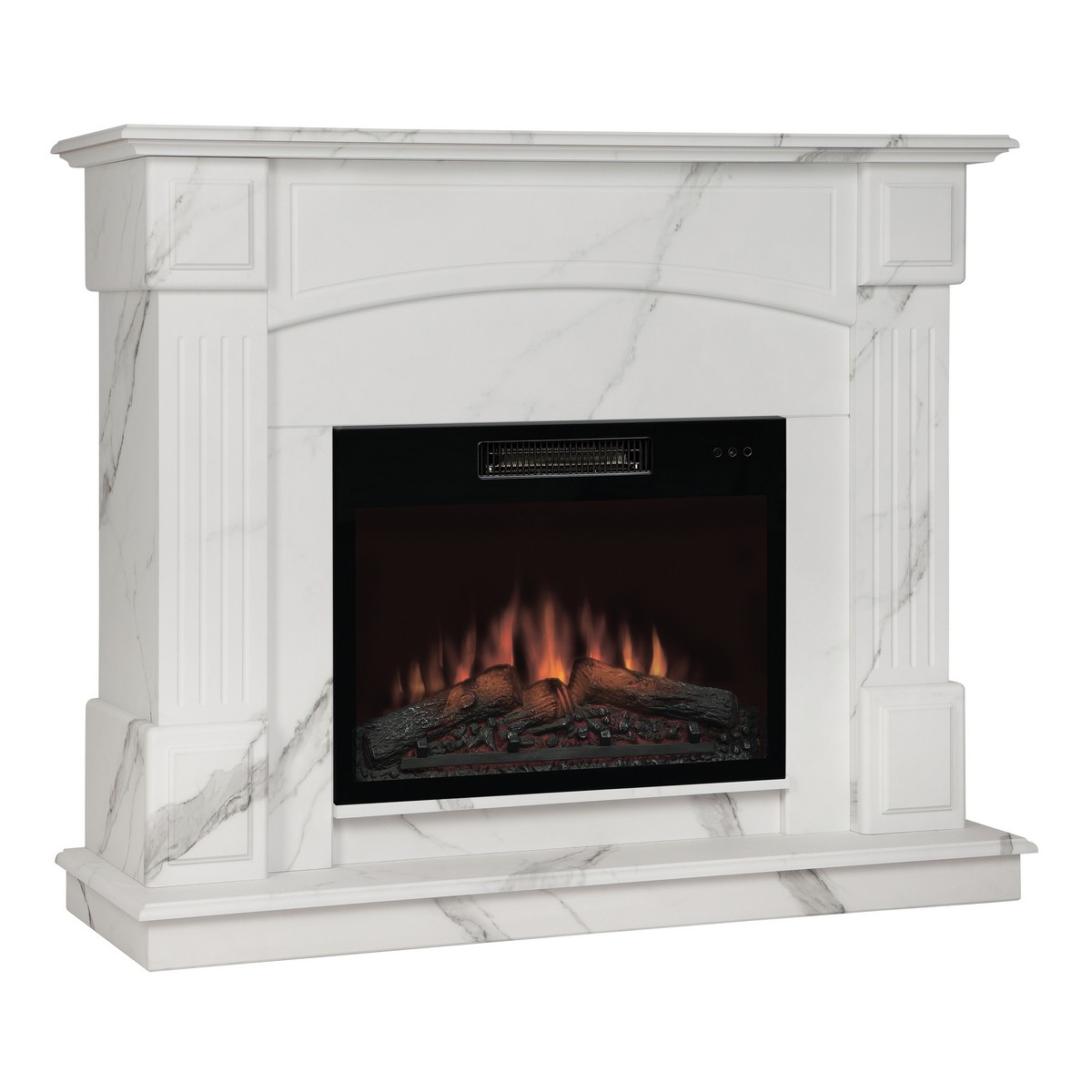 Электрокамин RealFlame Carolina 24/25,5 WT-F512 с очагом Kendal 24