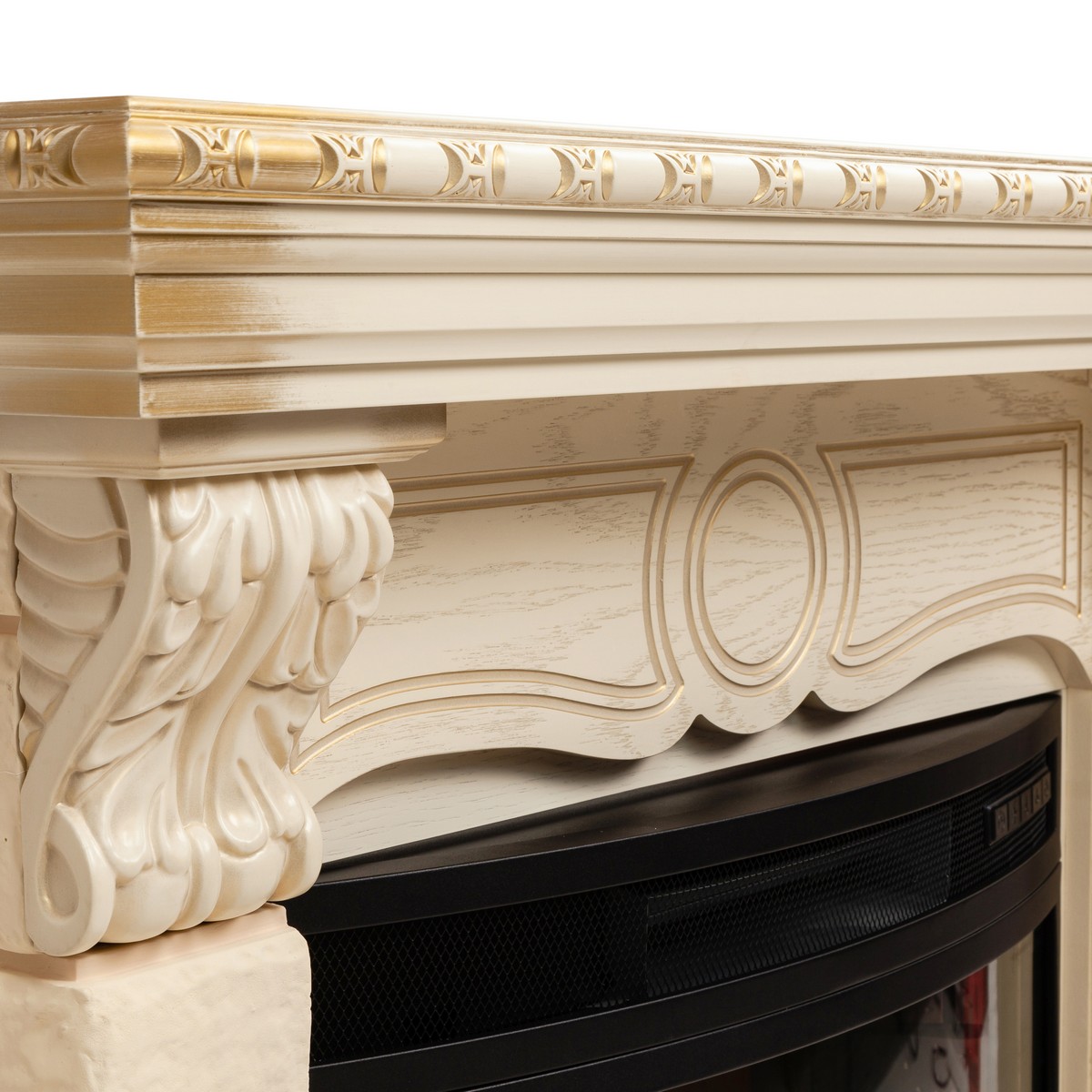 Электрокамин RealFlame Bolero 25/25,5 WT с очагом Evrika 25,5