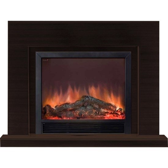 Каминокомплект Glenrich Астория Delux 39 Sharm39 black венге