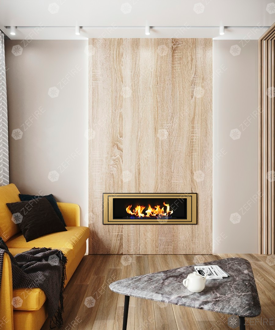 Биокамин Zefire Sirius 1800 Латунь