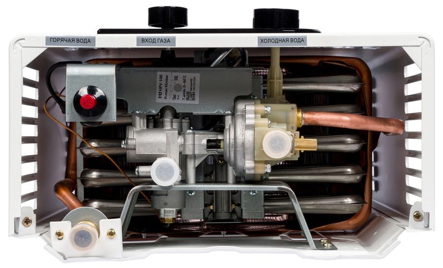 Газовый проточный водонагреватель Kotitonttu SUARI S12 IB