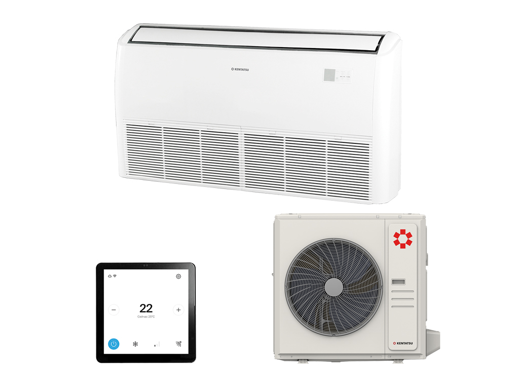 Напольно-потолочная сплит-система Kentatsu KSCB165HZRN1W/KSUNB165HZRN3 KSCB-W/KSUNB Inverter