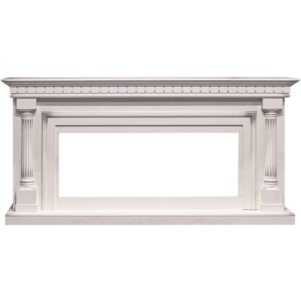 Каминокомплект Royal Flame  Dallas - Слоновая кость с патиной (Ширина 1665 мм) с очагом Vision 42 LOG LED