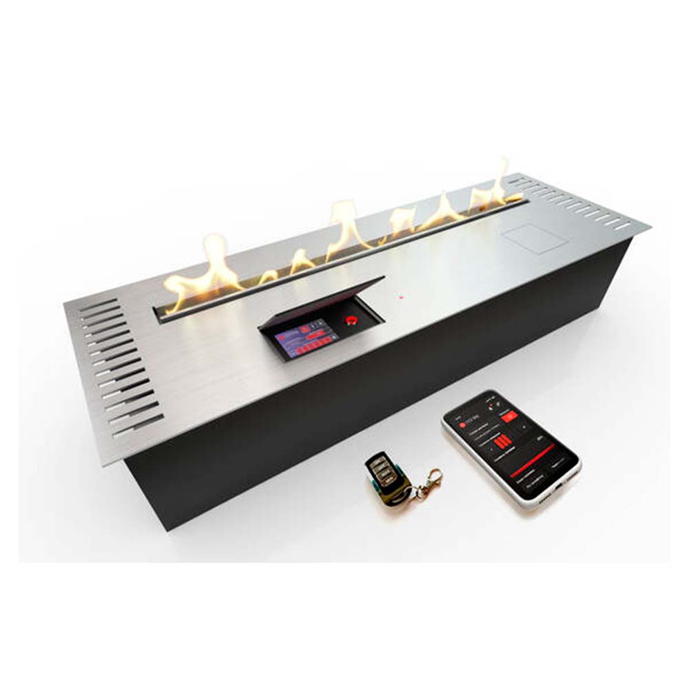 Автоматический биокамин ZeFire М 900 шлифованный с ДУ