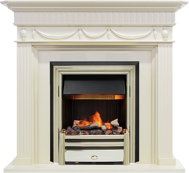 Каминокомплект Dimplex Corfu - Слоновая кость с очагом Cavendish
