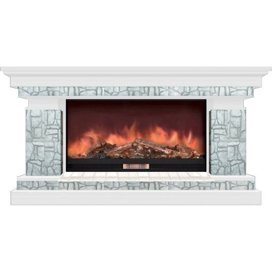 Каминокомплект Glenrich Брайтон 86 (Premier S86) старый город