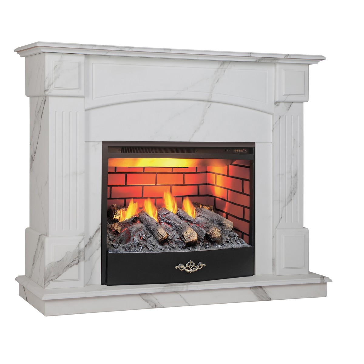 Электрокамин RealFlame  Carolina 24/25,5 WT-F512 с очагом 3D Firestar 25,5