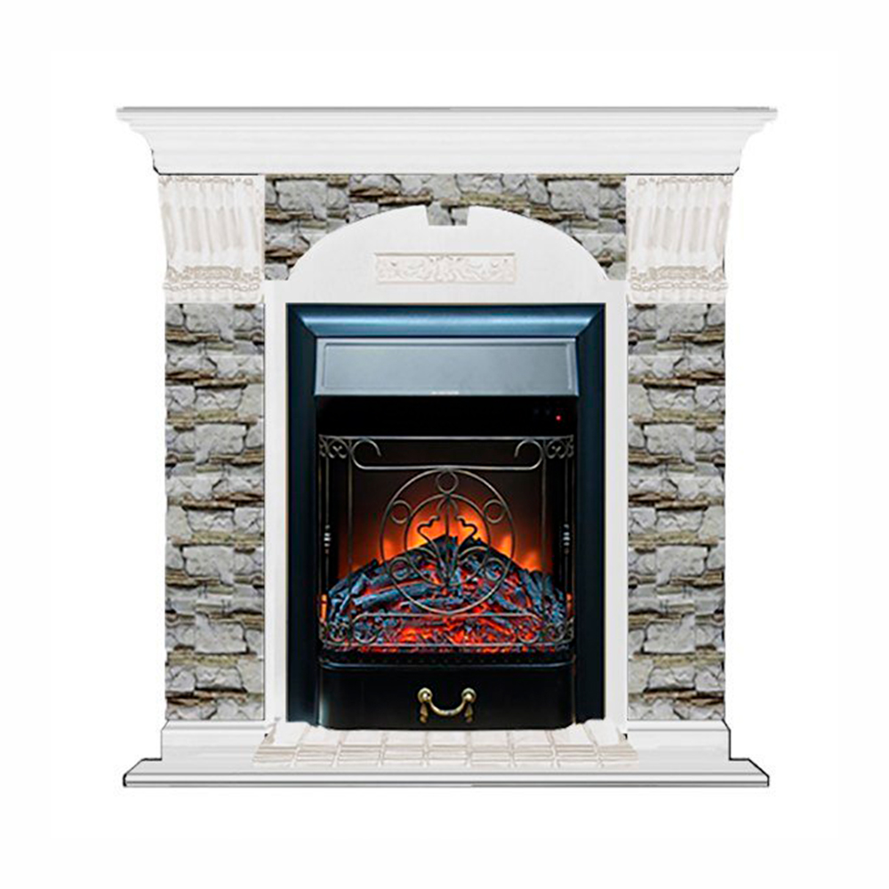 Каминокомплект Glenrich Арочный Алтай (Magestic)